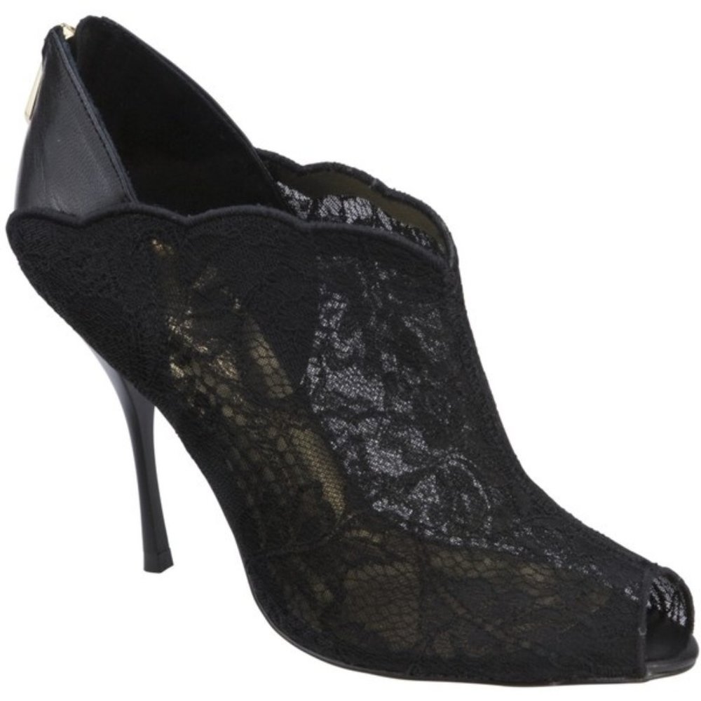 Ted Baker Nerrine Lace Open Toe Ankle Boot